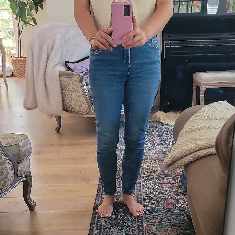 Ann Taylor The Skinny High Waisted Jeans